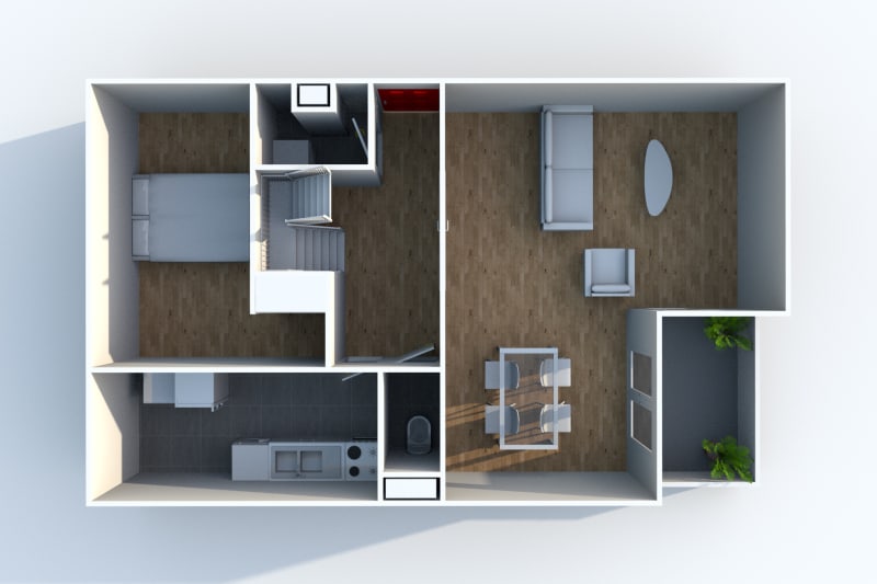 Appartement Duplex T4 proche de l'IUT d'Elbeuf - Image 7