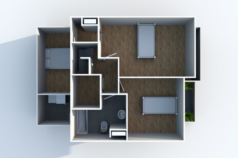 Appartement Duplex T4 proche de l'IUT d'Elbeuf - Image 9