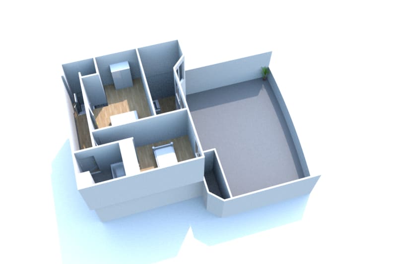 Location appartement duplex 3 pièces à Elbeuf - Image 4
