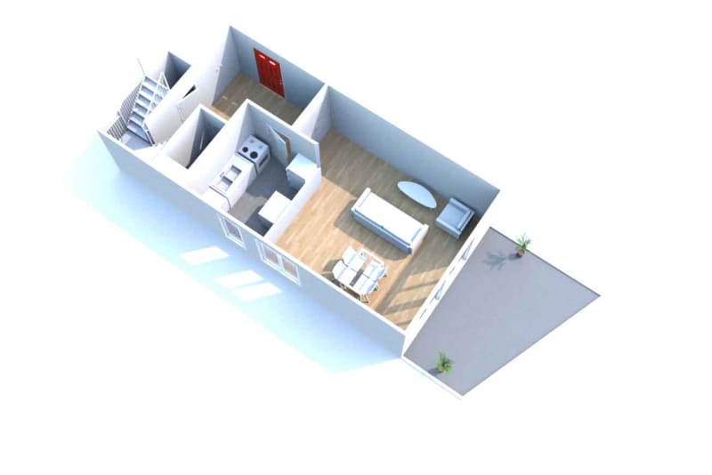 Appartement T3 duplex en location, près de l’IUT d’Elbeuf - Image 6