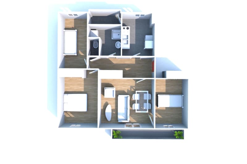 Location d’un appartement T4 à louer à Eu - Image 3