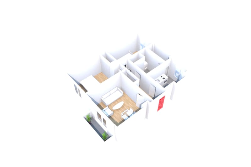 F3 appartement location à Eu - Image 2