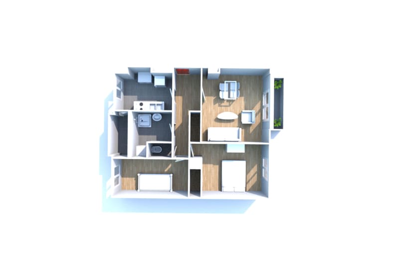 F3 appartement location à Eu - Image 3