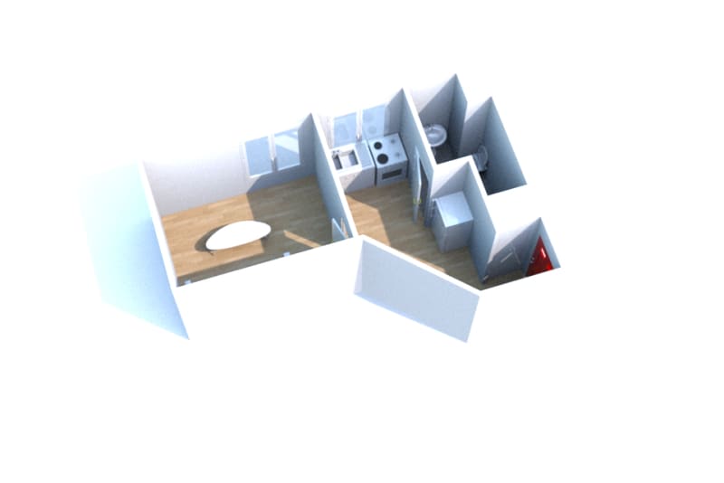 1 pièce appartement à louer à Fécamp - Image 2