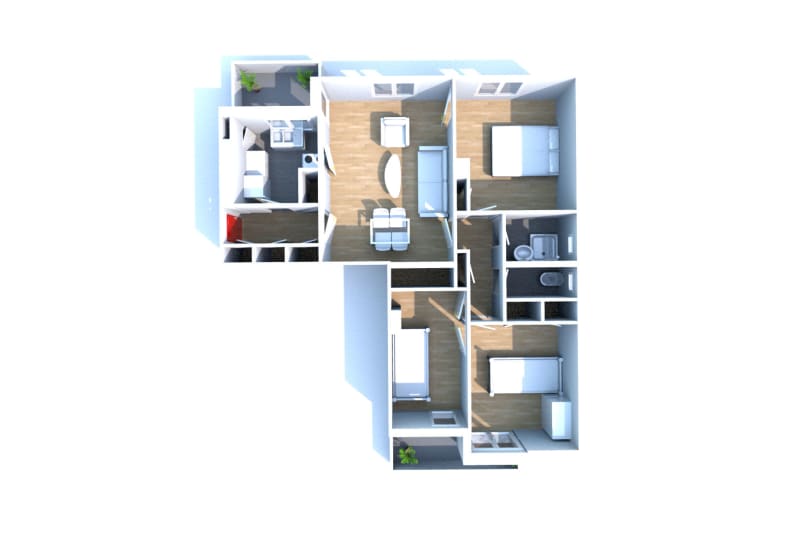 Location T4 à Fécamp appartement - Image 3