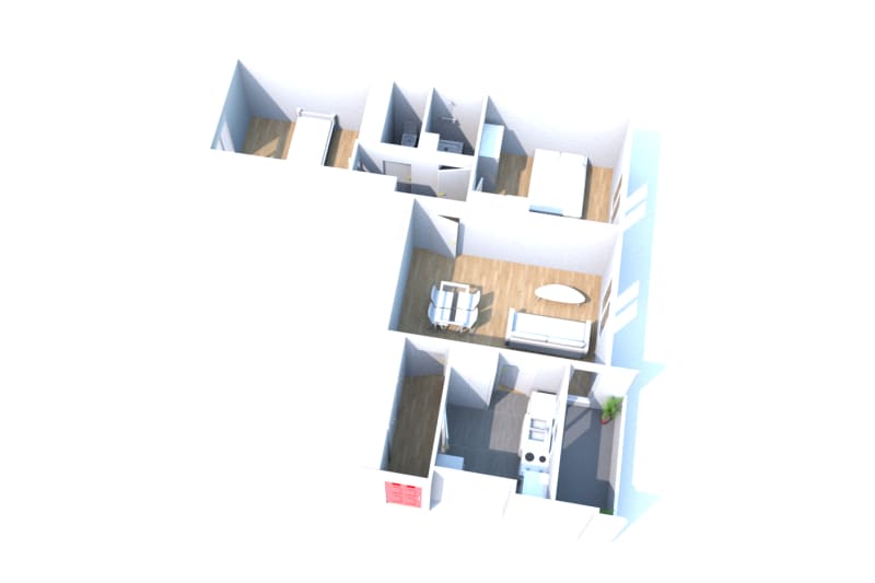 Location d'un appartement T3 à Fécamp - Image 2