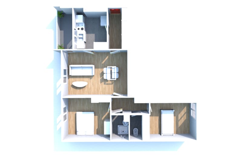 Location d'un appartement T3 à Fécamp - Image 3