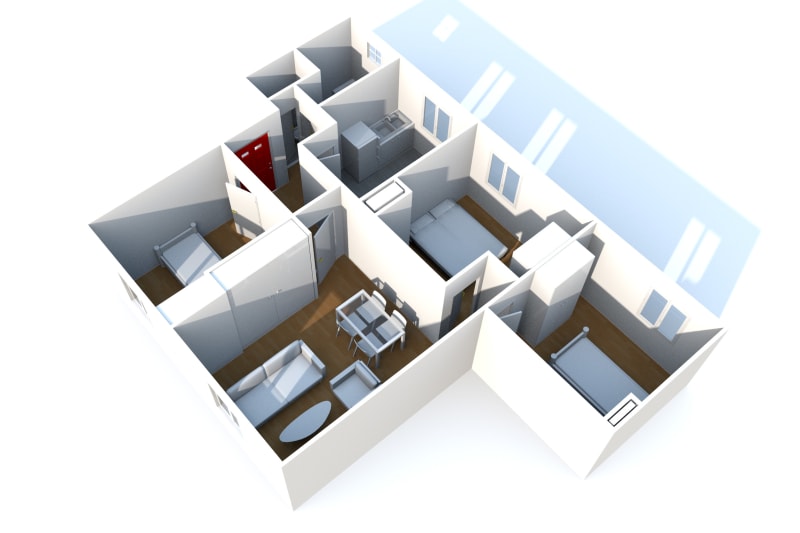 Appartement T4 à louer à Fécamp - Image 1