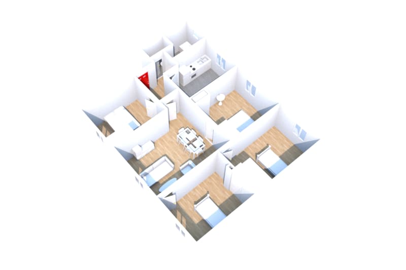 Location d’un appartement T5 à Fécamp - Image 2