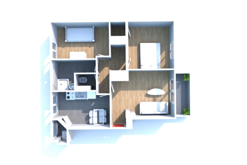 Location T3 appartement à Fécamp, proche plage - Image 3