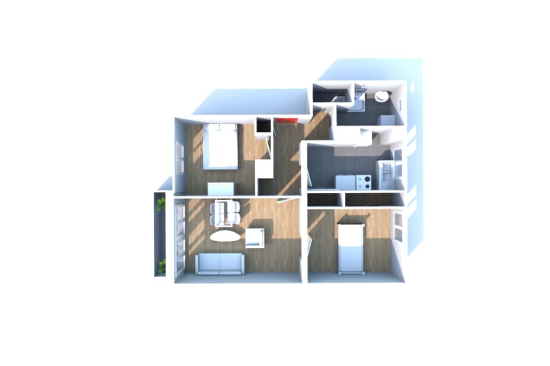 Appartement 3 pièces en location à Fécamp proche de la gare SNCF - Image 3