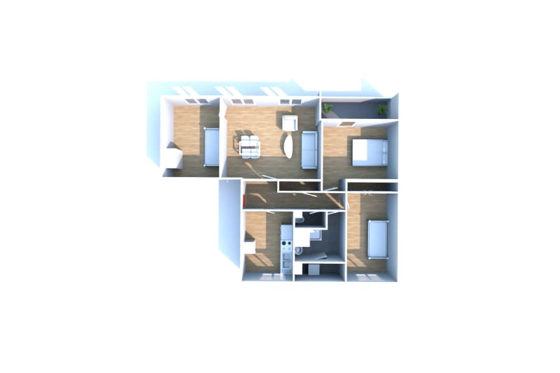 À Fécamp, appartement de 4 pièces en location - Image 3