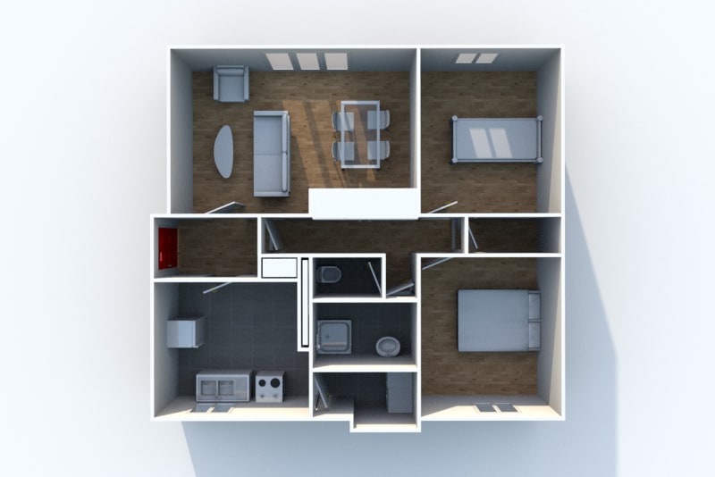 Appartement F3 à louer à Gaillefontaine - Image 5