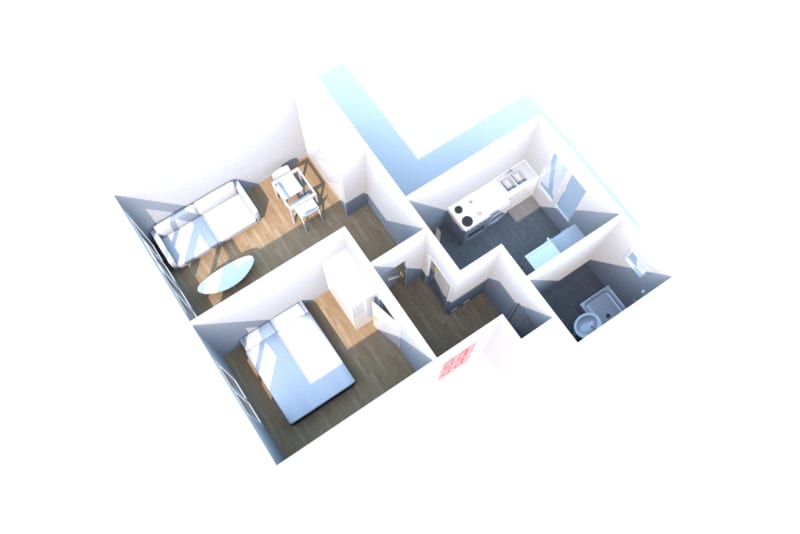 Gonfreville-l'Orcher Mayville : location T2 - Image 2