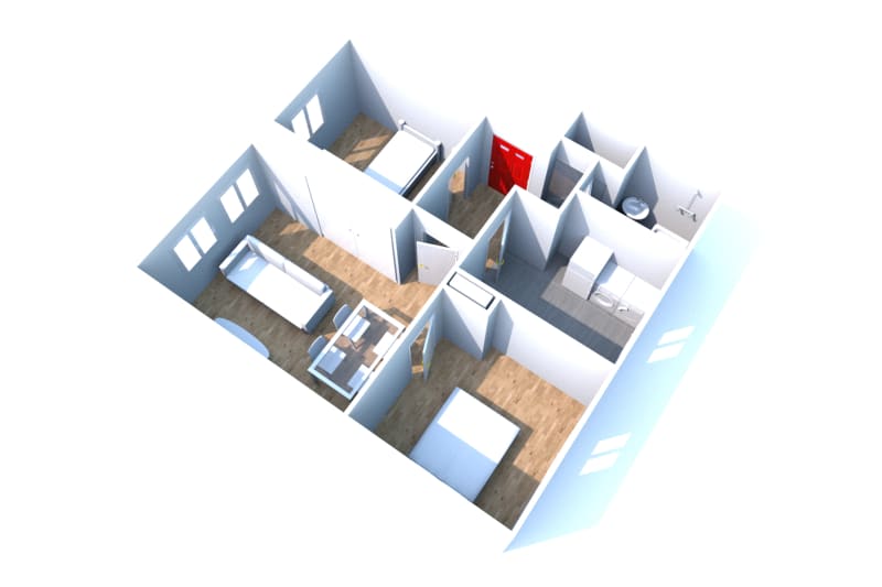 Location T3 appartement à Gonfreville-l'Orcher - Image 2