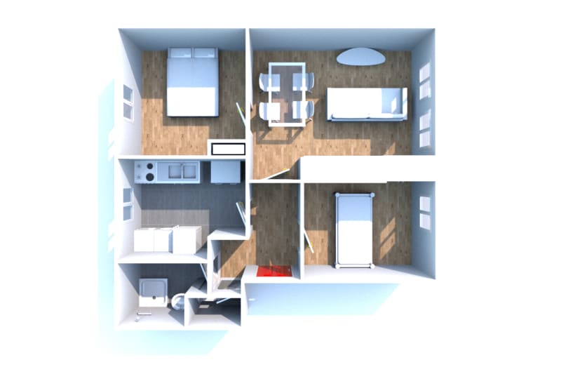 Location T3 appartement à Gonfreville-l'Orcher - Image 3