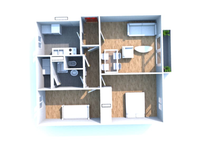 Location appartement 3 pièces Gonfreville-l'Orcher Mayville - Image 3