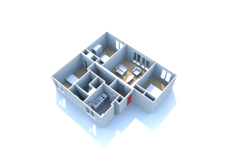 T4 appartement à louer quartier Mayville à Gonfreville l'Orcher - Image 2