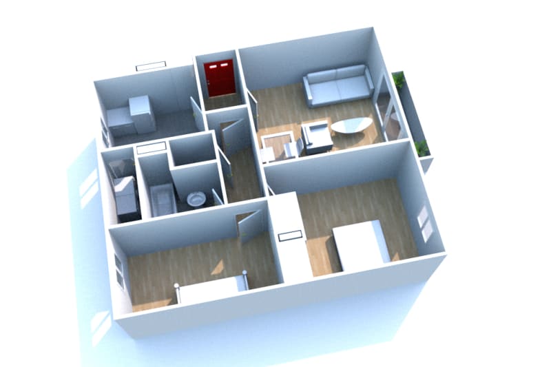 À louer à Gonfreville‑l'Orcher appartement T3 - Image 2