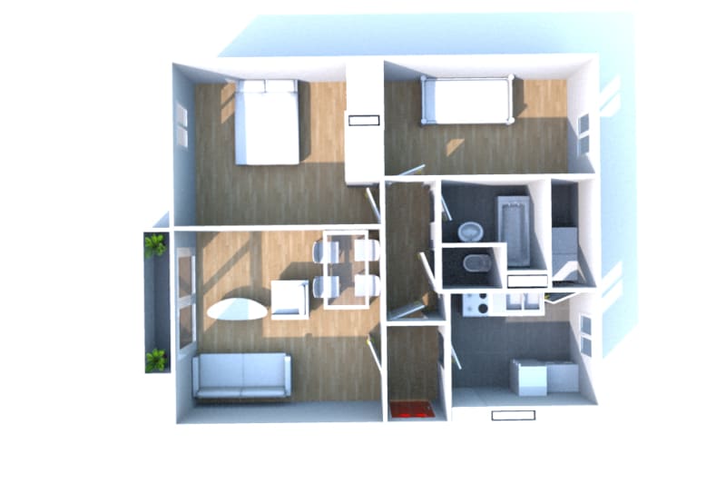 À louer à Gonfreville‑l'Orcher appartement T3 - Image 3