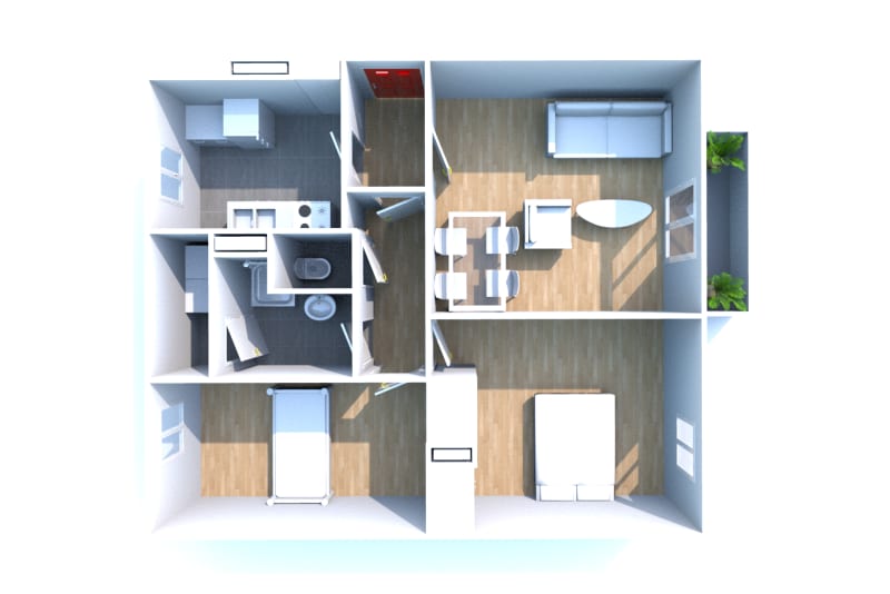 À Mayville Gonfreville‑l'Orcher, location appartement T3 - Image 3