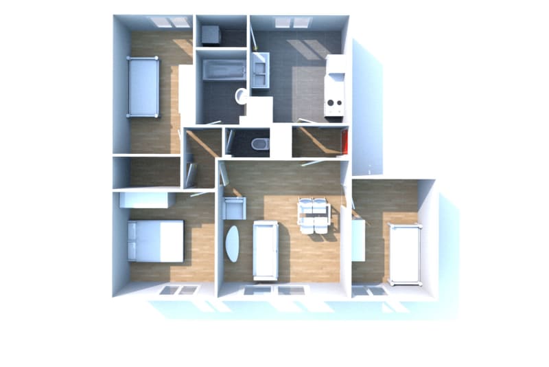 Location T4 appartement à Gonfreville-l'Orcher - Image 3