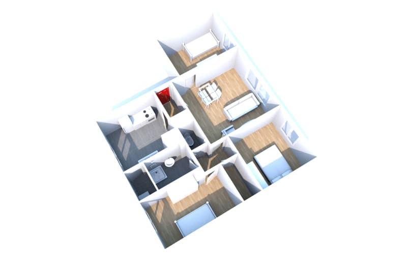 Location T4 appartement Gonfreville-l'Orcher - Image 2