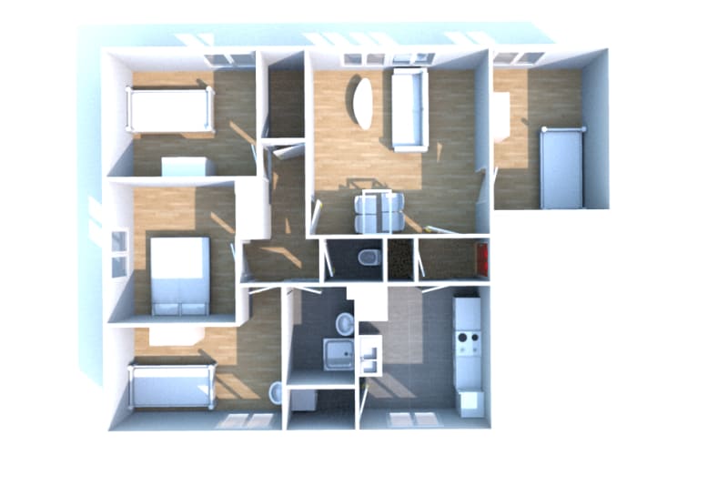 À Gonfreville-l'Orcher : location appartement 5 pièces - Image 3
