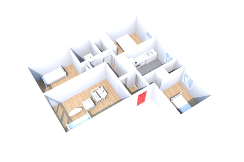 Logement F4 à louer à Gonfreville-l'Orcher - Image 2