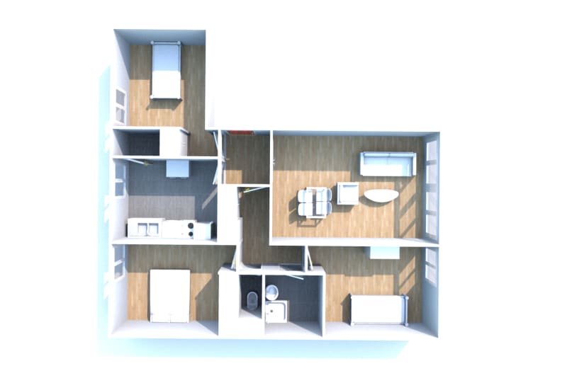 Logement F4 à louer à Gonfreville-l'Orcher - Image 3