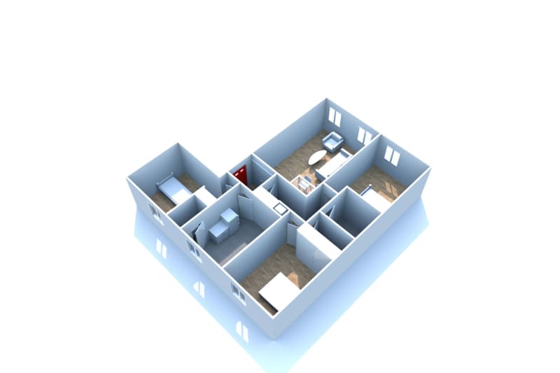 À Gonfreville-l'Orcher : location T4 appartement - Image 2