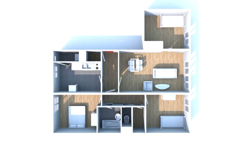 À Gonfreville-l’Orcher, appartement 4 pièces en location - Image 3