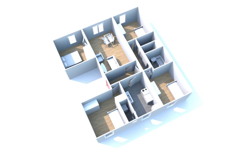 Location d’un appartement 5 pièces à Gonfreville-l’Orcher - Image 7