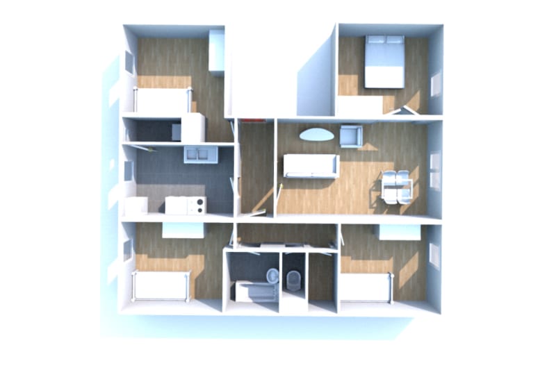 Location d’un appartement 5 pièces à Gonfreville-l’Orcher - Image 8