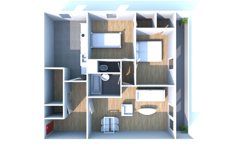 Location à Gonfreville-l'Orcher : appartement 3 pièces - Image 3