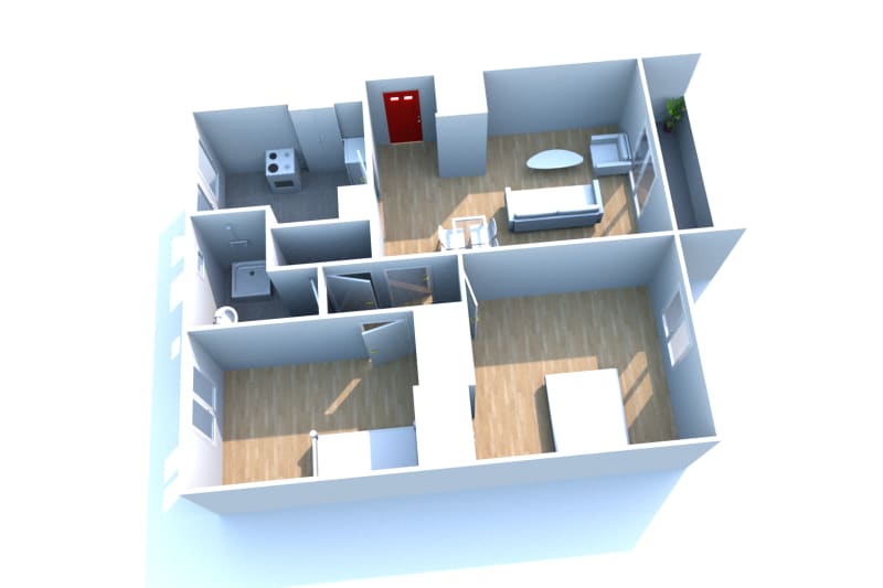 Le Carabachet à Grand-Couronne : T3 appartement - Image 2