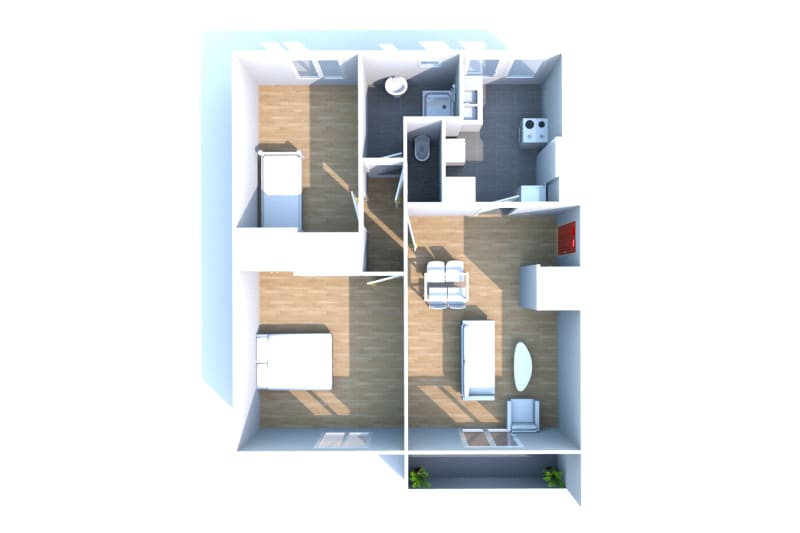 Le Carabachet à Grand-Couronne : T3 appartement - Image 3