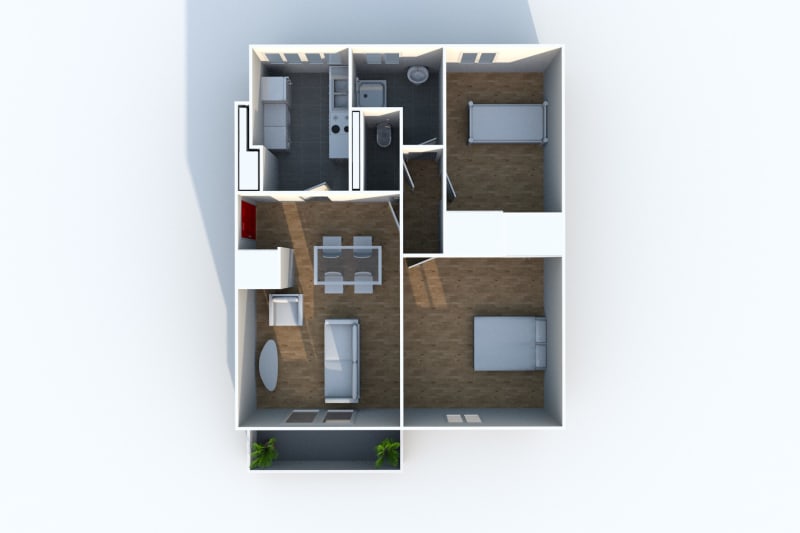 Appartement F3 à louer proche du centre-ville à Grand-Couronne - Image 8
