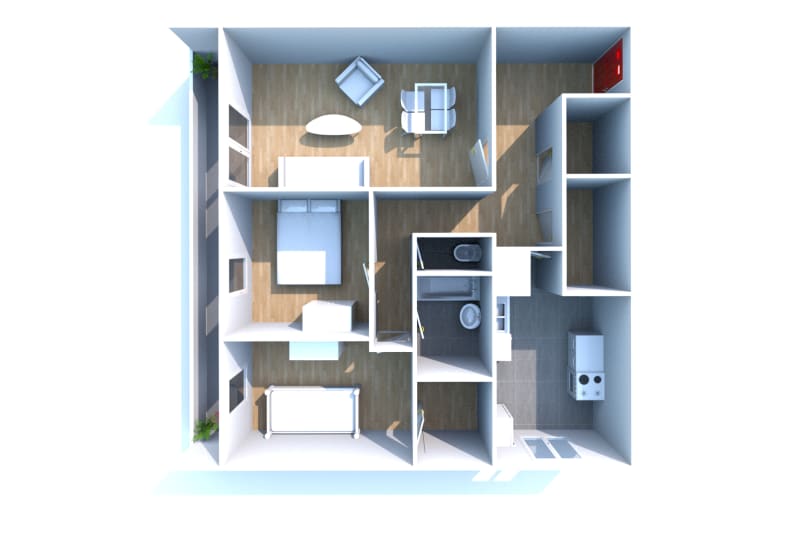 Appartement à Grand-Couronne : T3 à louer - Image 3