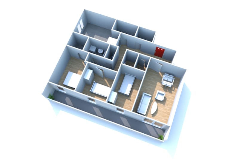 À Grand-Couronne, location appartement 4 pièces - Image 2