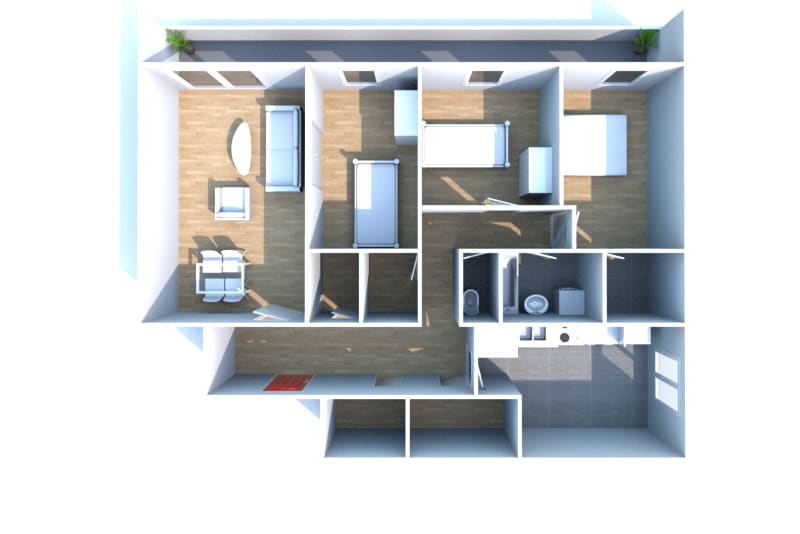 À Grand-Couronne, location appartement 4 pièces - Image 3