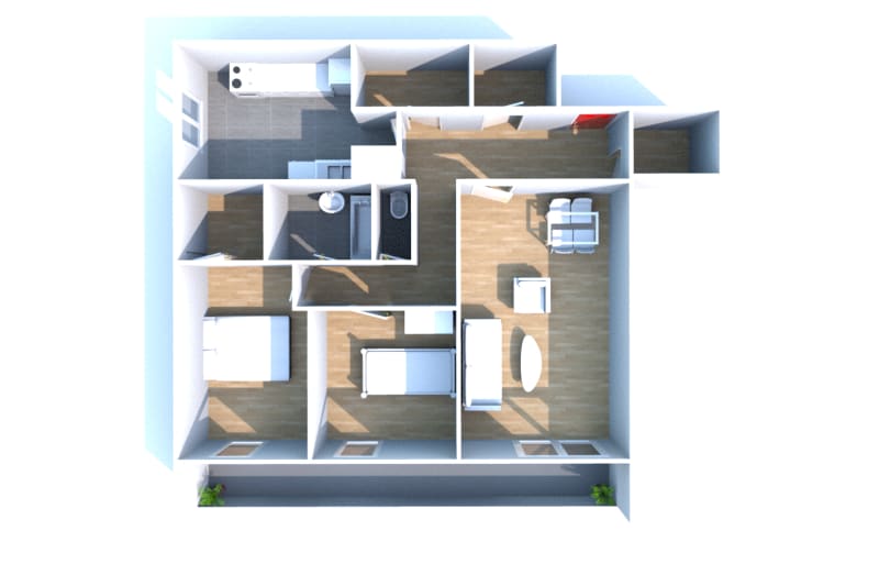 Appartement F3 à louer à Grand-Couronne - Image 3