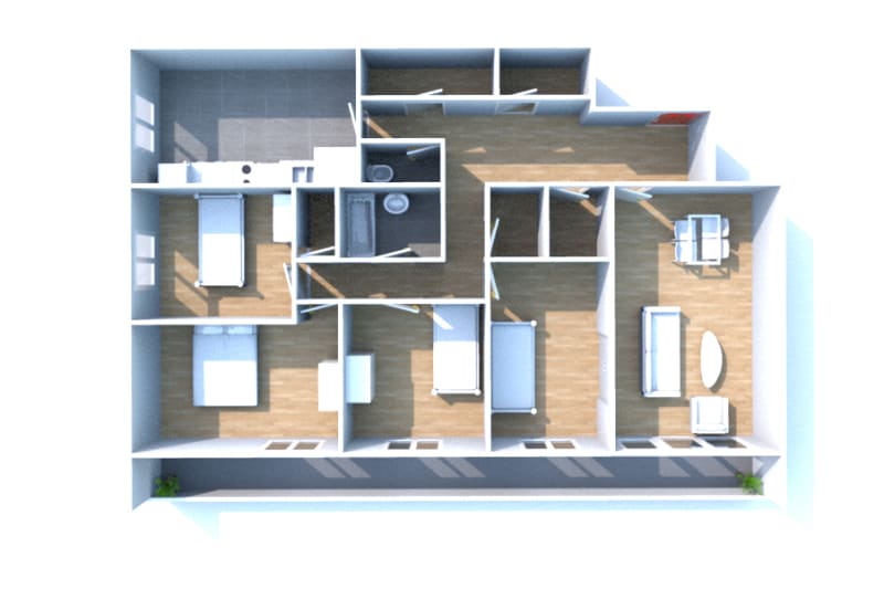 En location : appartement F5 à Grand-Couronne - Image 3