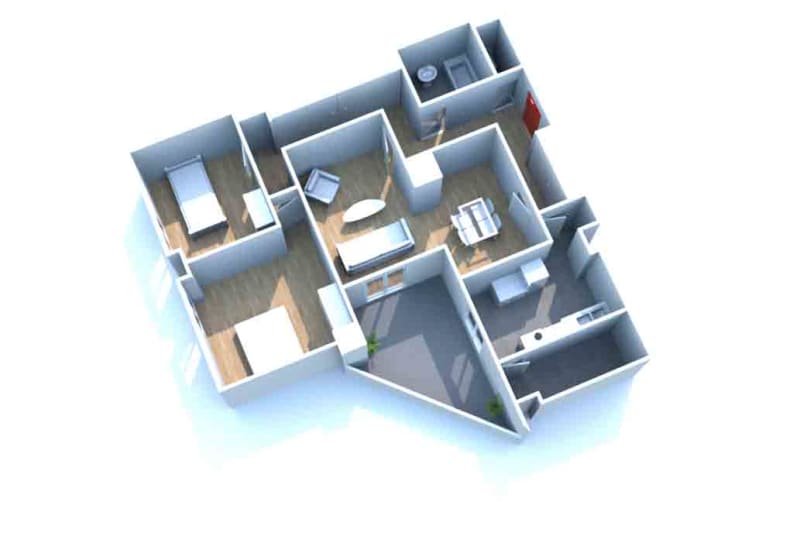 Location d'un appartement 4 pièces à Grand-Couronne - Image 2