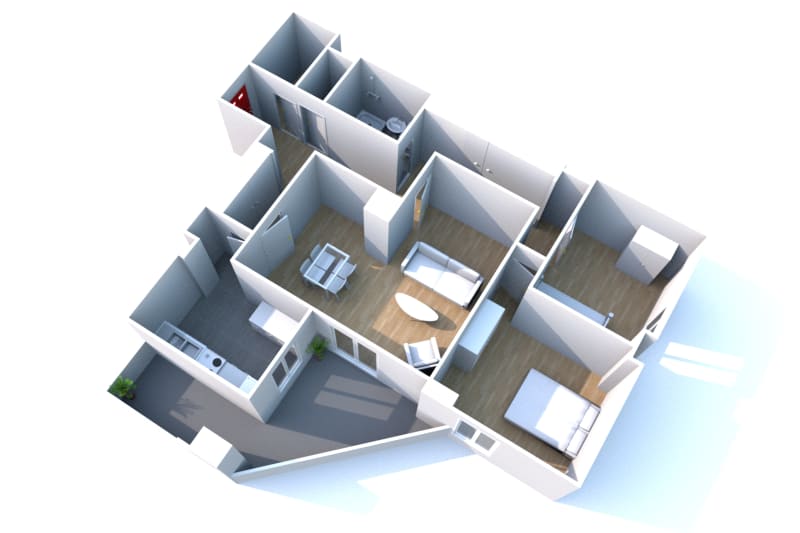 F3 appartement en location à Grand-Couronne - Image 2