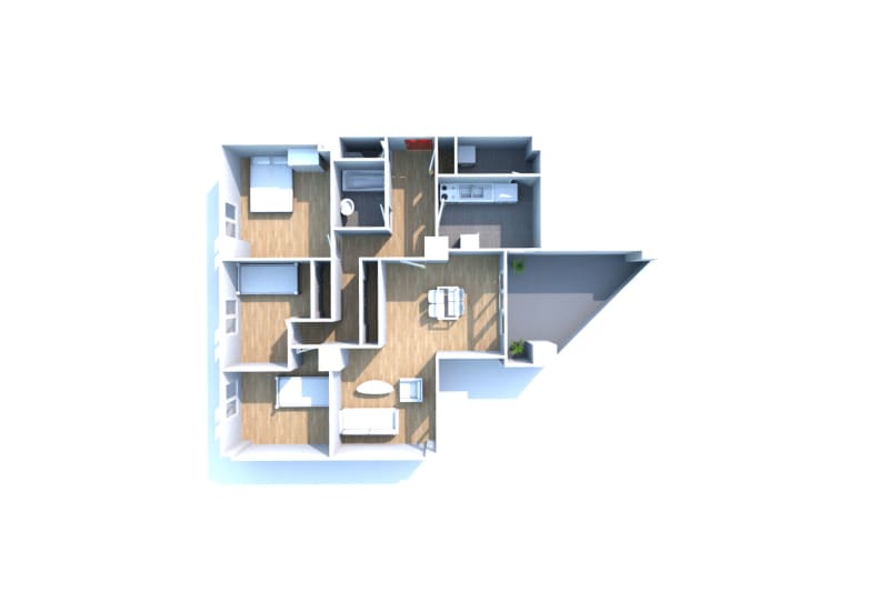 T4 appartement en location à Grand-Couronne - Image 3