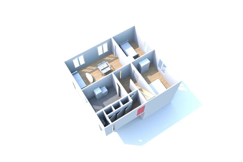 Pavillon F5 en location au Hanouard - Image 3