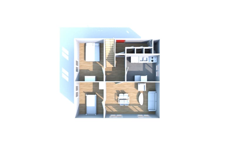 Pavillon F5 en location au Hanouard - Image 4