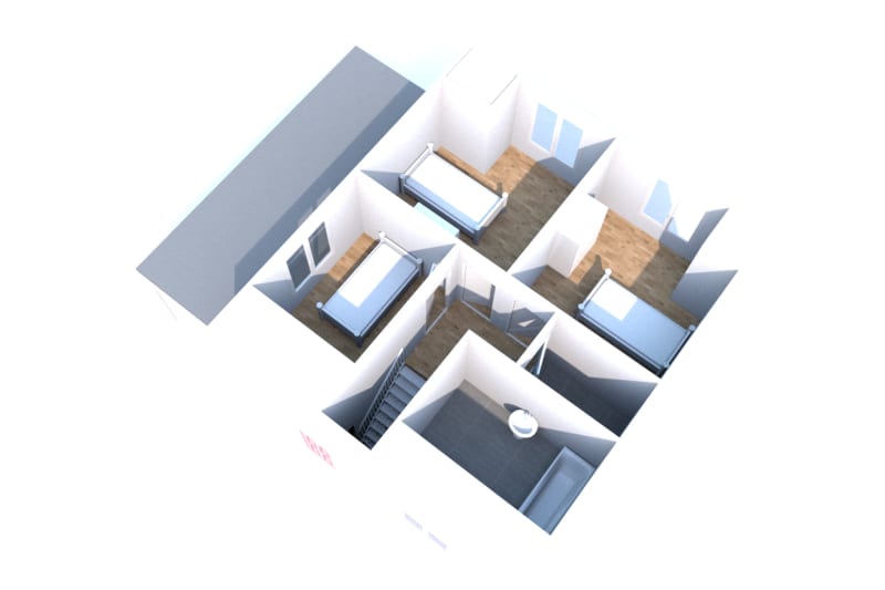 Pavillon F5 en location au Hanouard - Image 9
