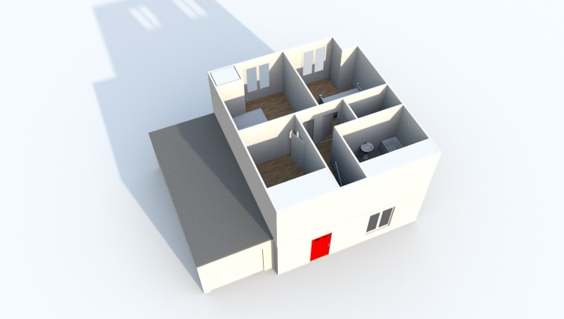 Pavillon F4 en location au Hanouard - Image 8
